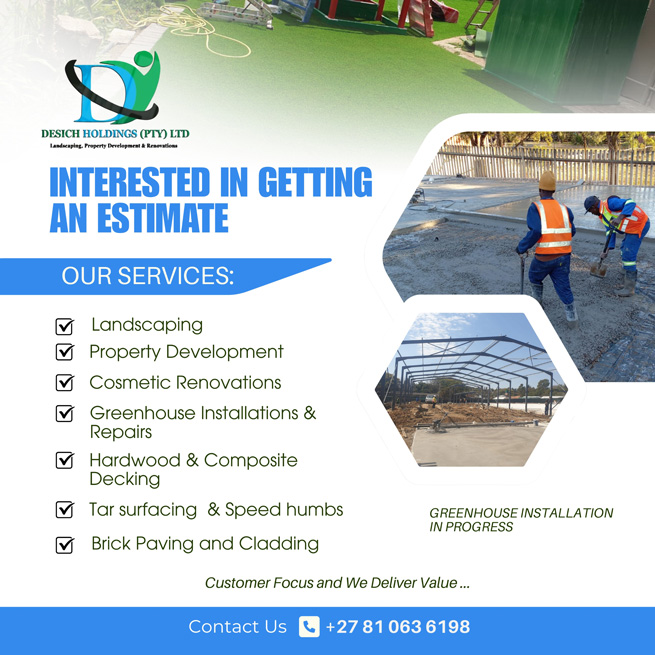 Desich Holdings - banners